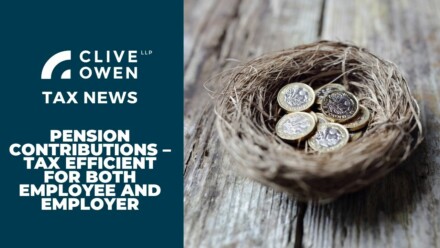 Pension Contributions – Tax Efficient for Both Employee and Employer