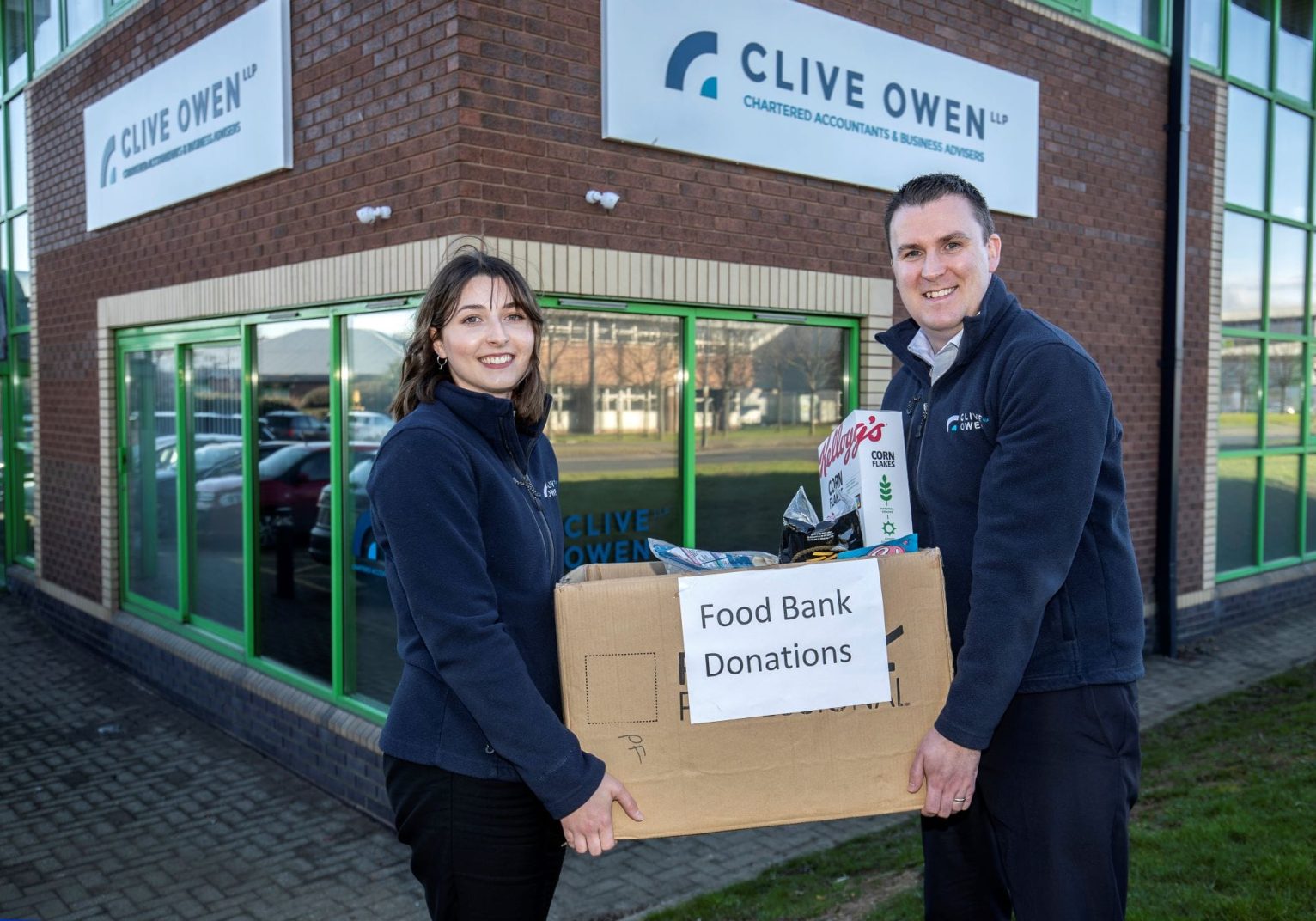 MIDDLESBROUGH ACCOUNTANTS SUPPORTING LOCAL FOODBANK