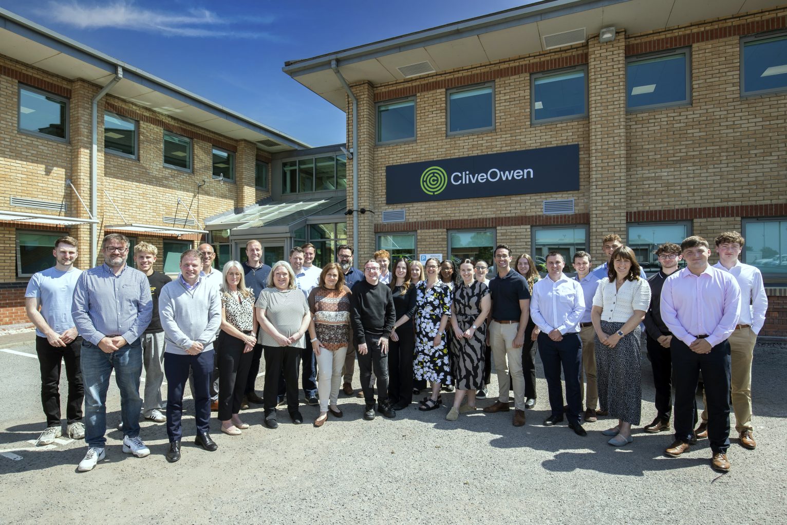 Clive Owen invests in future with new Darlington headquarters and refreshed brand identity